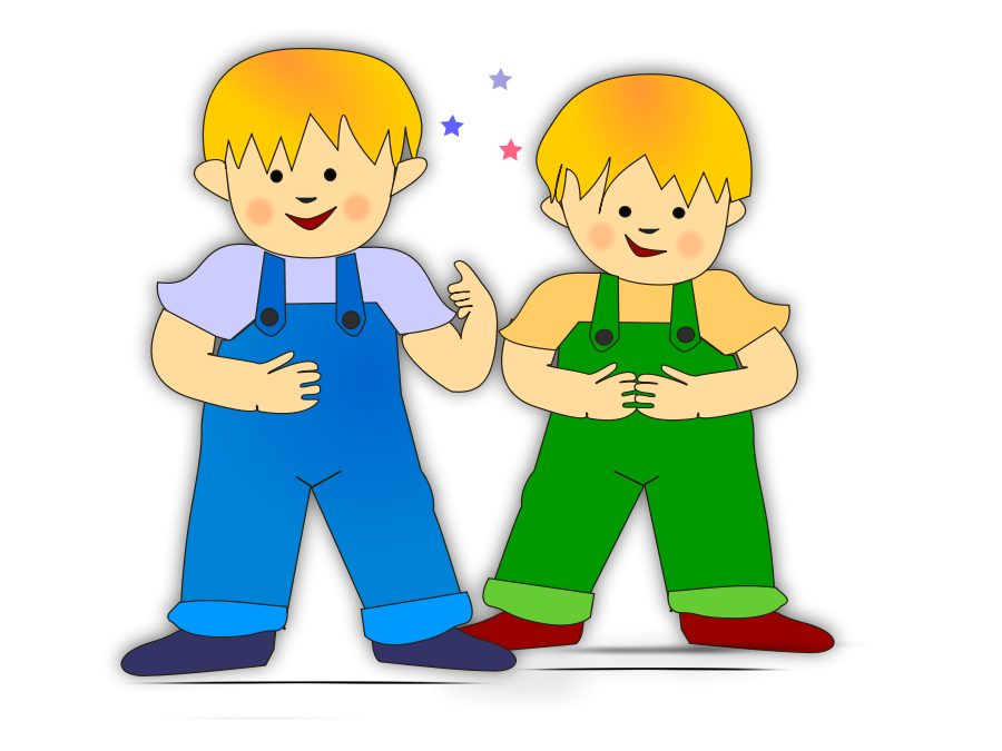 Kids be nice clipart