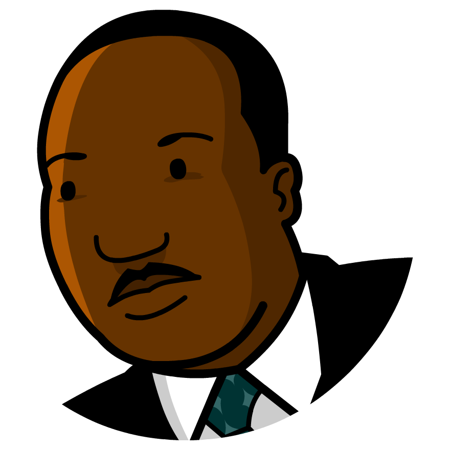clipart pictures of martin luther king jr - photo #31