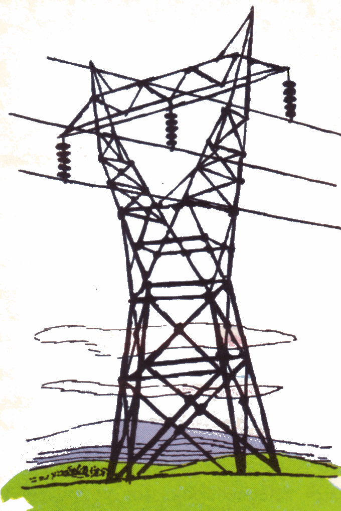 Clip Art Free Power Lines - ClipArt Best