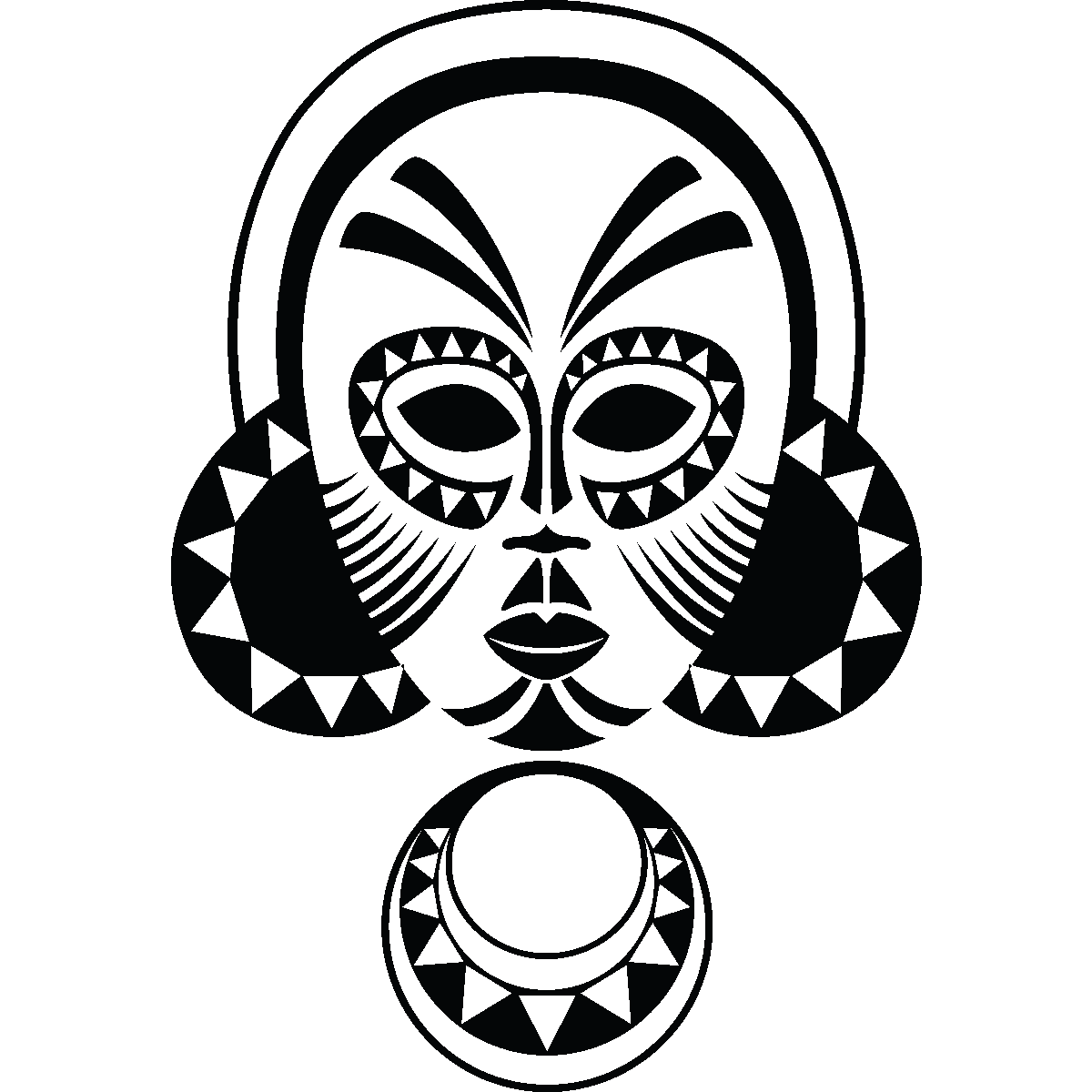 clip art african masks - photo #7