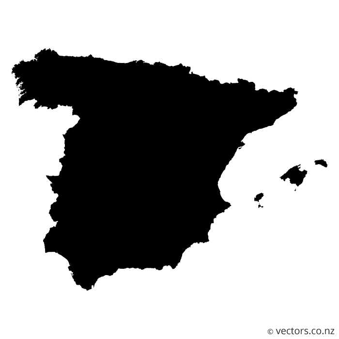 clipart map of spain - photo #50