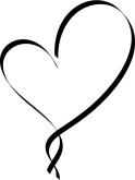 Calligraphy Heart Clip Art and Menu Graphics - MustHaveMenus( 17 ...