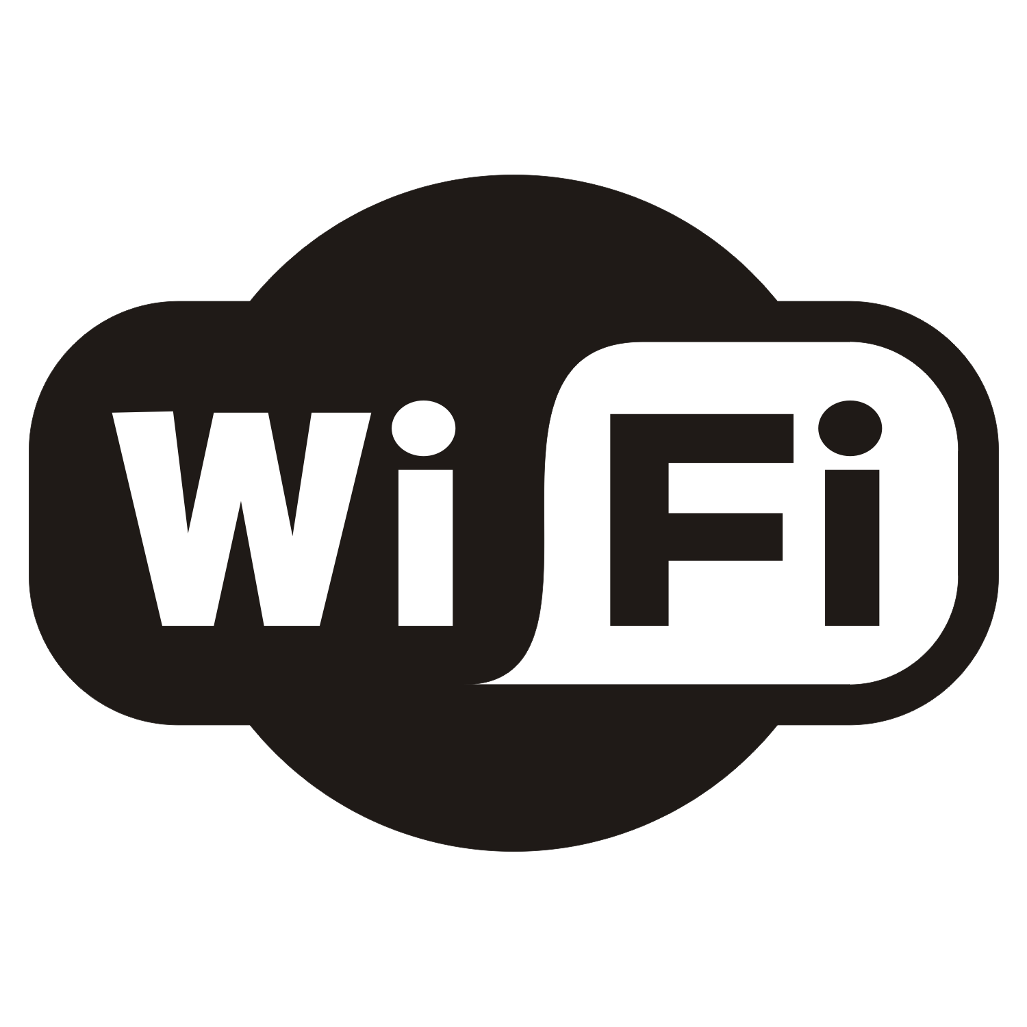 Vector for free use: Wi-Fi icon