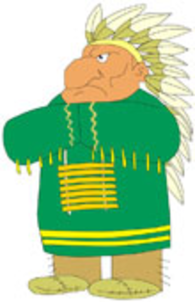 Indian Chief image - vector clip art online, royalty free & public ...