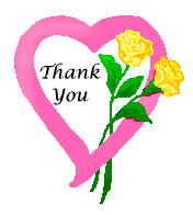 Thank You clip art for the International Thank You Day of a pink ...