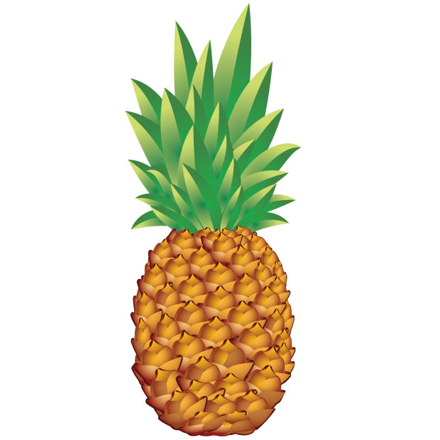 clipart of pineapple - photo #31