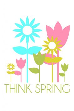 Clipart think spring