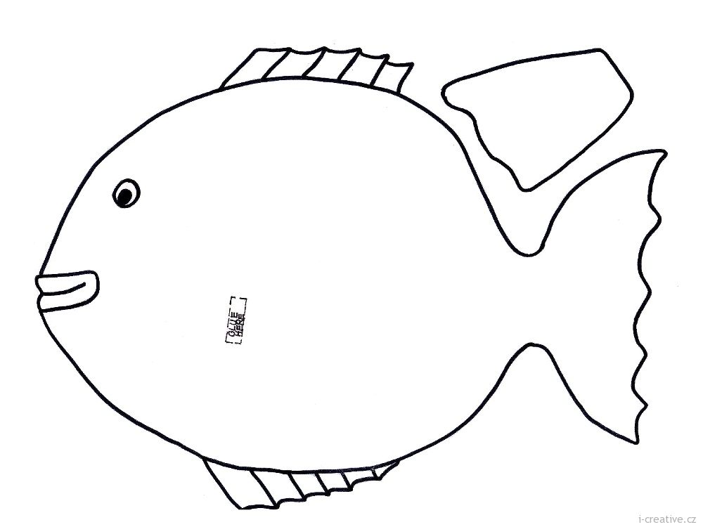 Best Photos of Tropical Fish Outline - Fish Templates Coloring ...