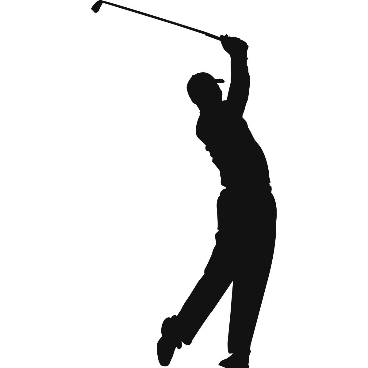 Golf Club Silhouette Clipart