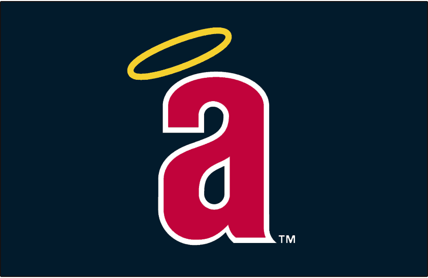 California Angels Cap Logo - American League (AL) - Chris ...