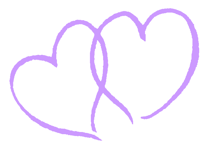 Purple wedding clipart free