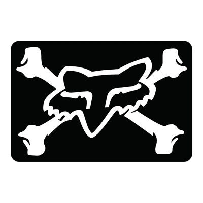 Fox Racing - Pirate Flag - Outlaw Custom Designs, LLC