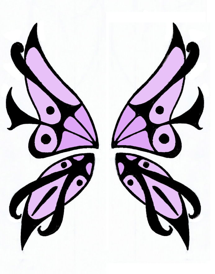 DeviantArt: More Like Butterfly Wings Design by kili
