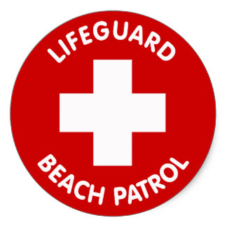 Lifeguard Stickers | Zazzle