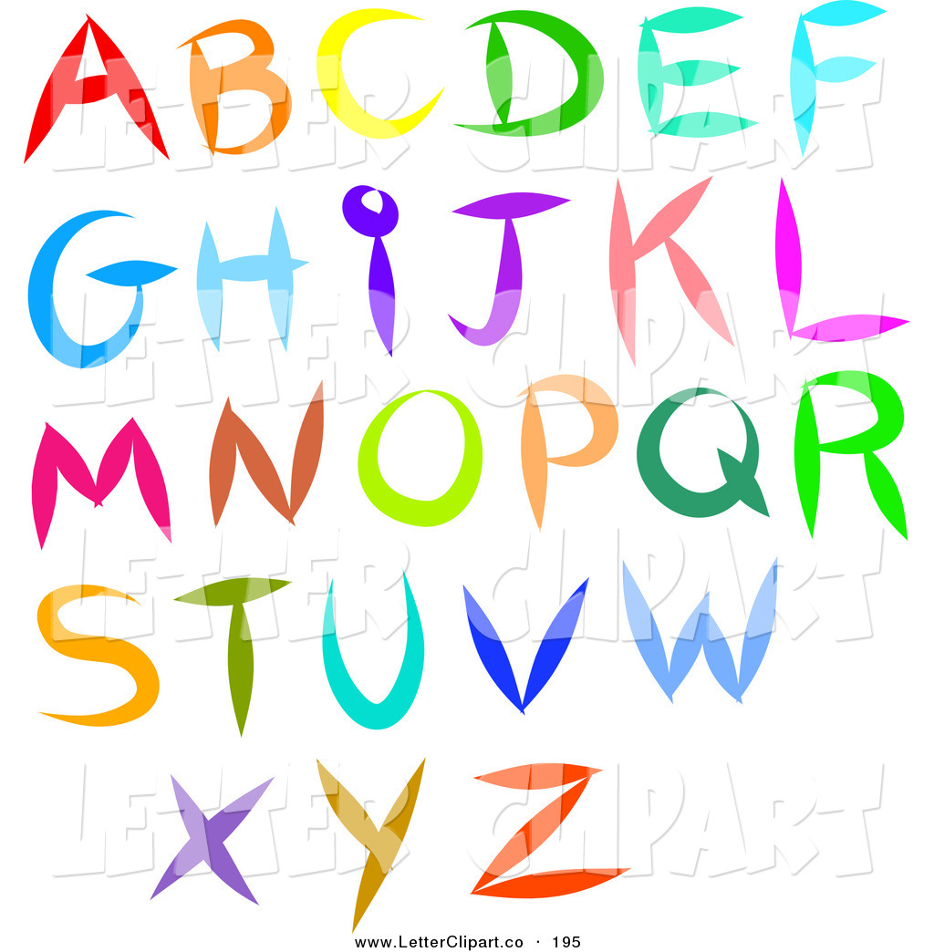 free clip art large alphabet letters - photo #5