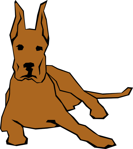 Clip Art: Dog Simple Drawing 8 openclipart.org ...