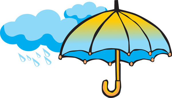 Clipart umbrella rain