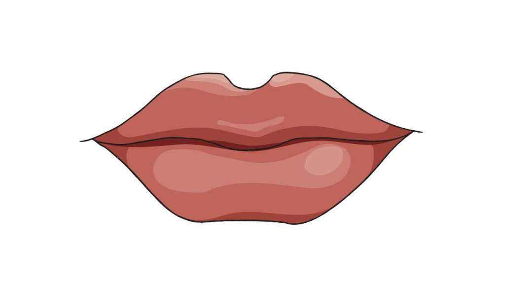 How To Draw Lips Cartoon Style Lips My How To Draw Clipart Best