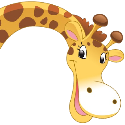 Free giraffe cartoon clipart