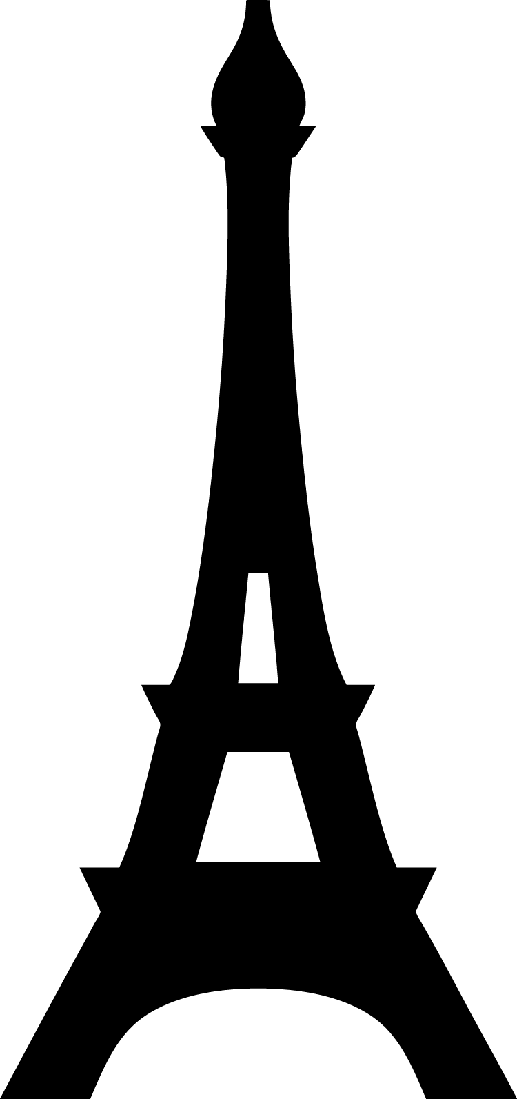 Eiffel Tower Outline ClipArt Best