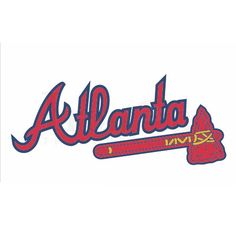 Logos, Atlanta braves and Stickers