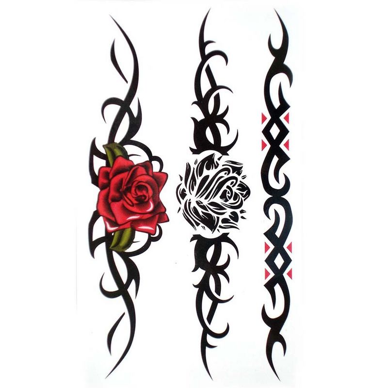 Rose and tribal tattoo designs | Tattoo Collection