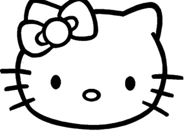 Hello Kitty Bow Template. hello kitty face template best photos of ...