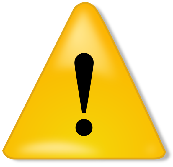 Caution Icon - ClipArt Best