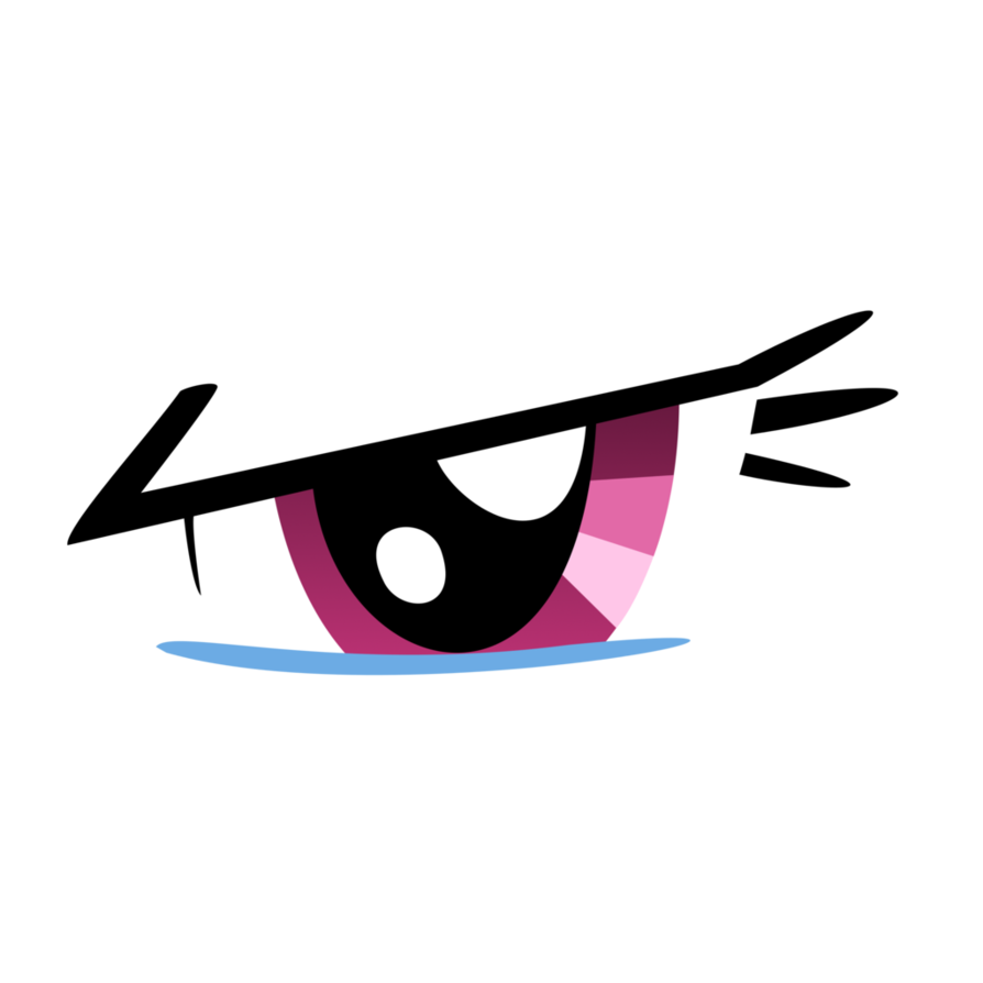 Angry eye transparent clipart