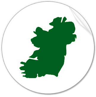 Ireland Map Graphic