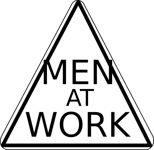 Men At Work Clipart