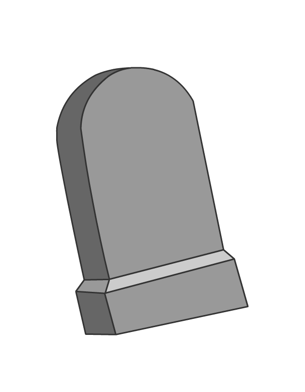 How To Draw A Gravestone