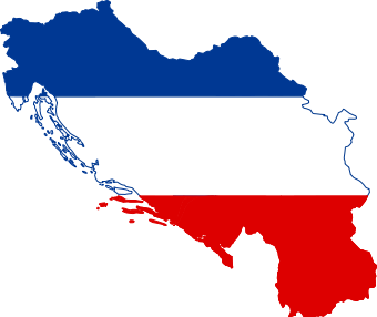 Flag-map of Yugoslavia (Neutral).svg
