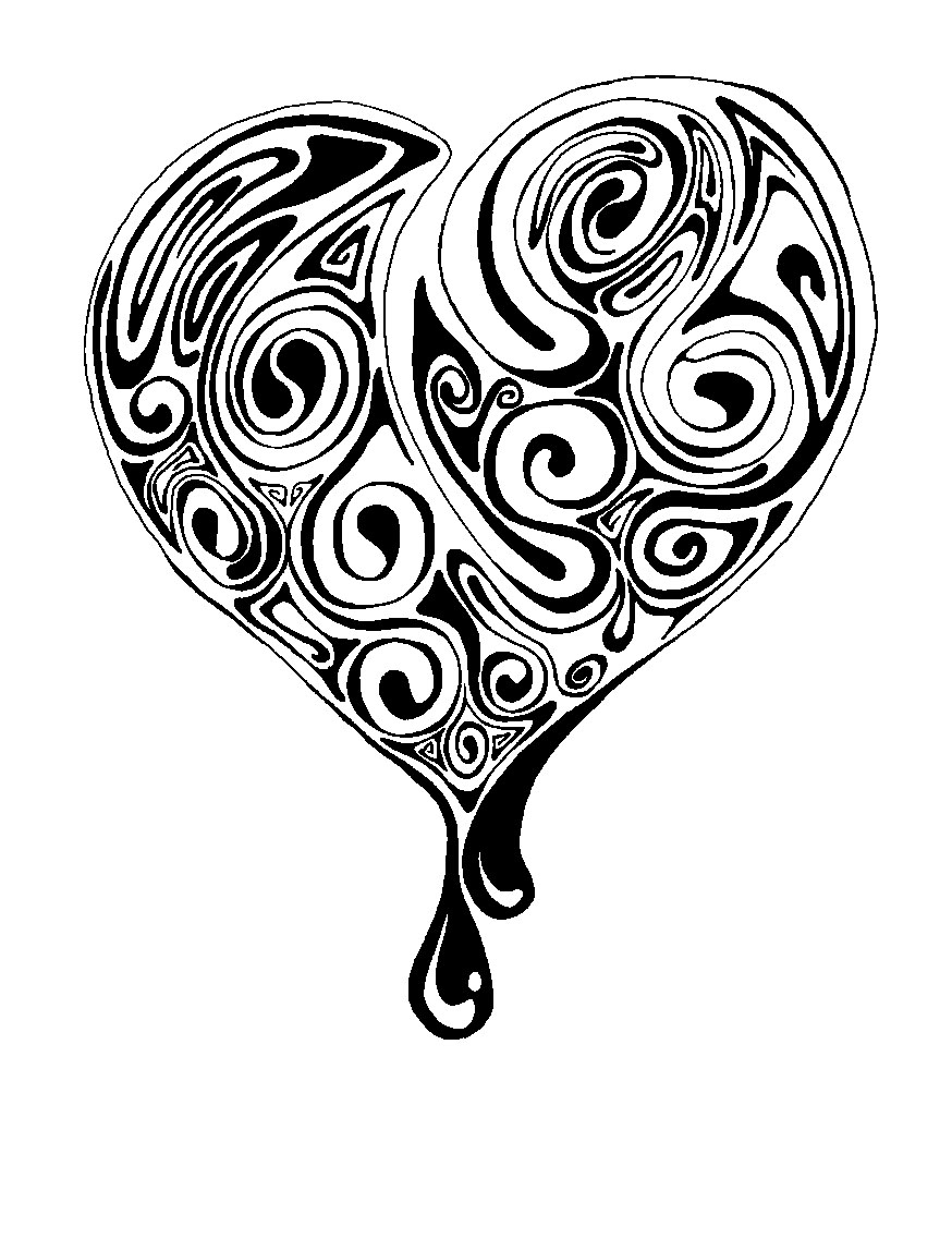 Black And White Hearts Pictures
