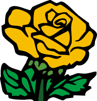 Rose clipart. Free graphics, images and pictures of rosebud, vase ...