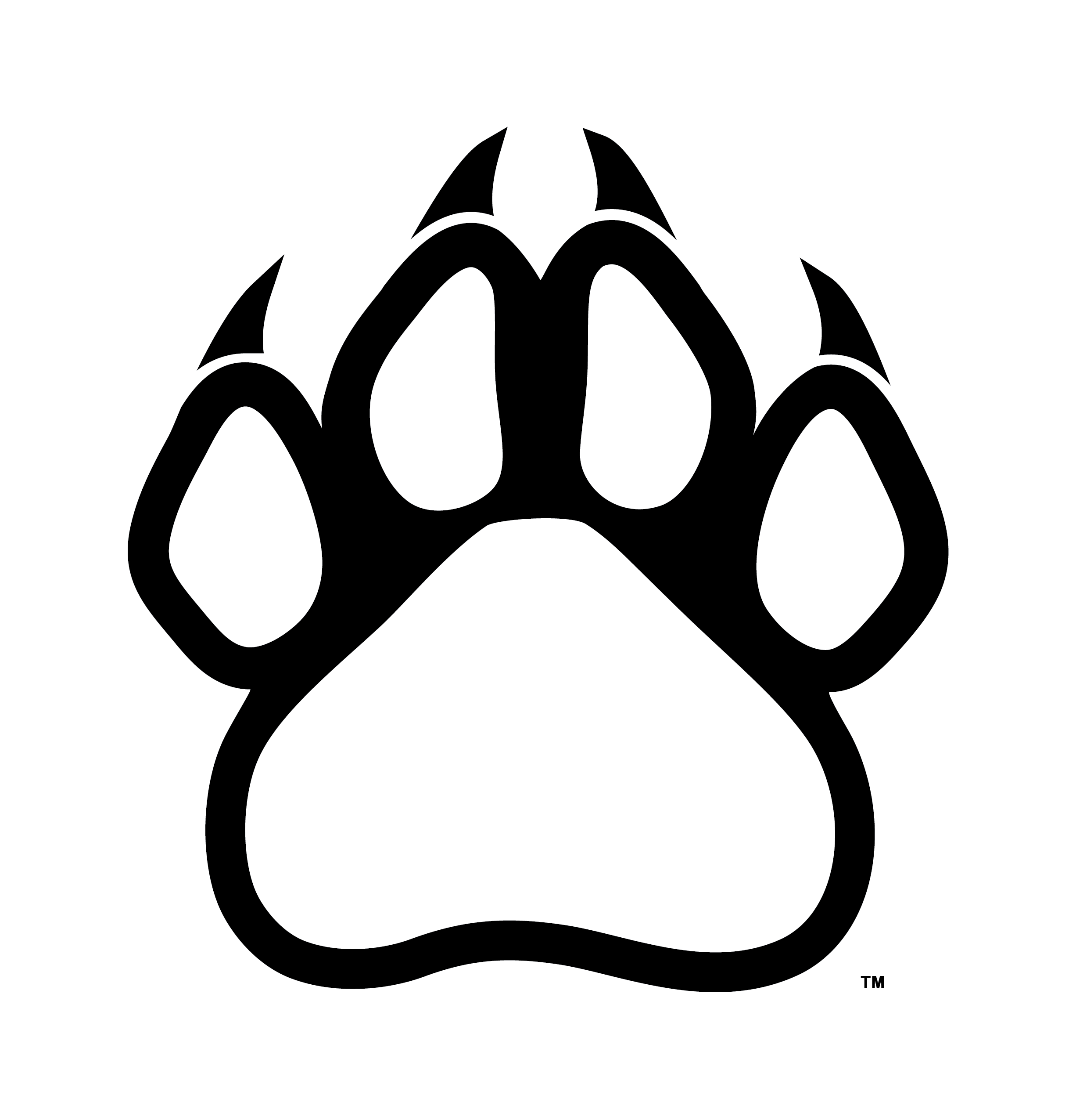 Wolf Paw Logos Clipart Best.