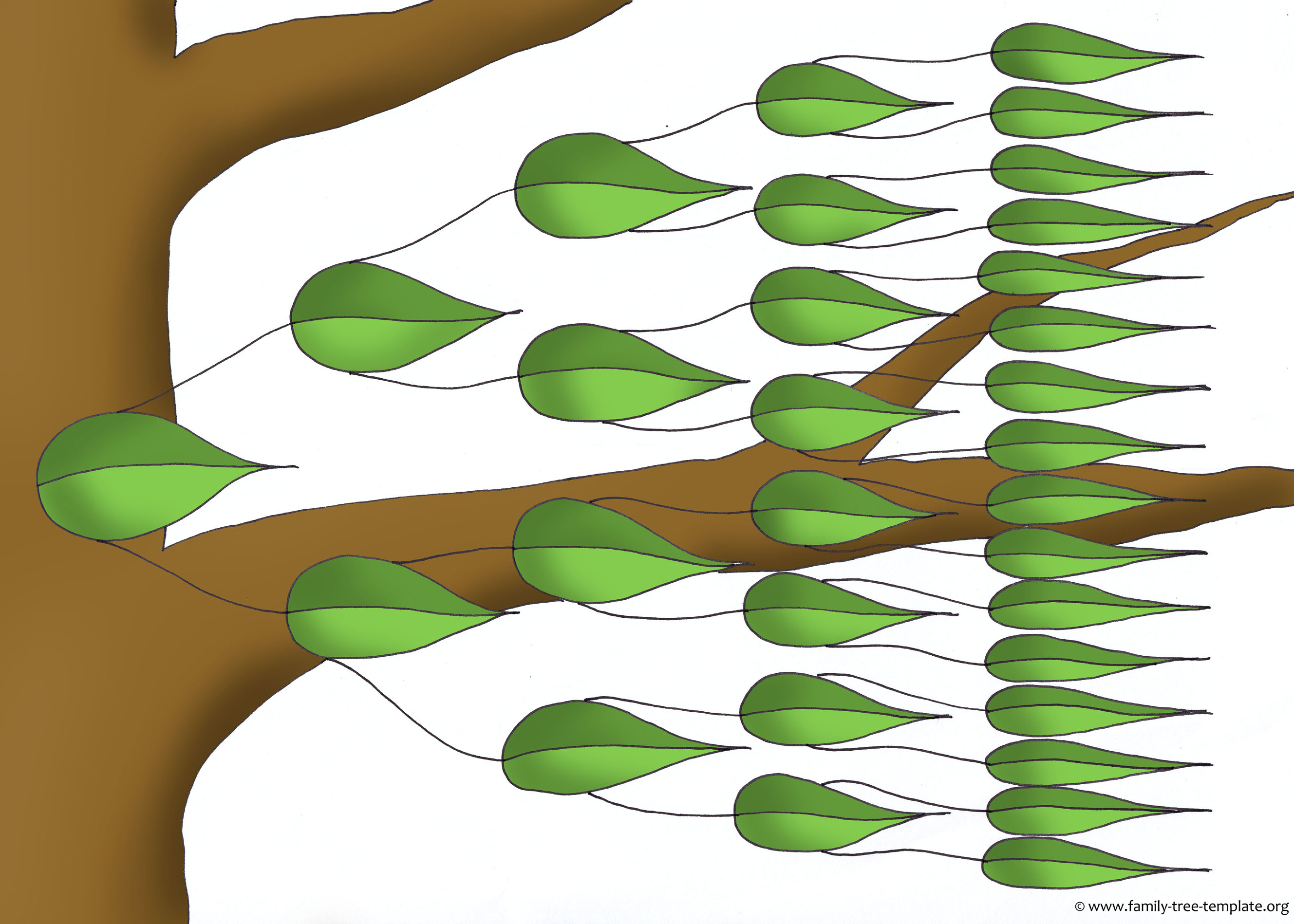 Free Family Tree Template Designs for Making Ancestry Charts ...