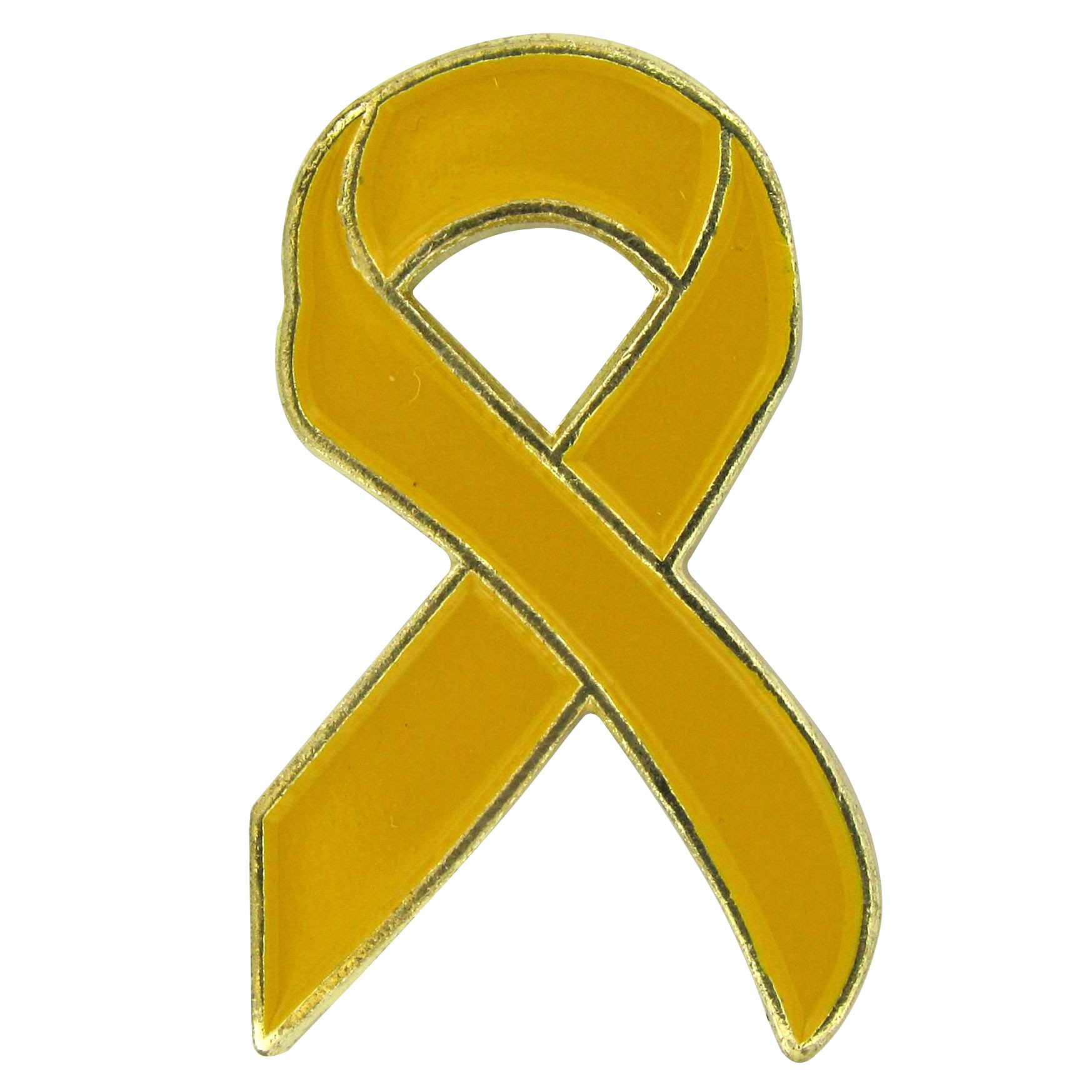 Yellow Ribbon Lapel Pin