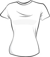 T shirts template