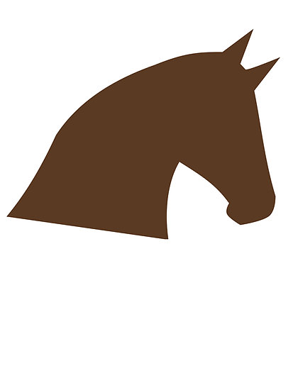Horse Head Silhouette" by kwg2200 | Redbubble