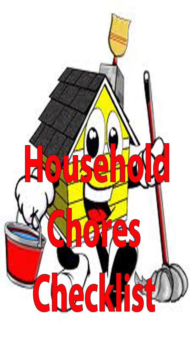 Household Chores Checklist. Household Chores Task List.House ...