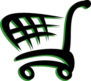 Black Green Cart clip art - vector clip art online, royalty free ...
