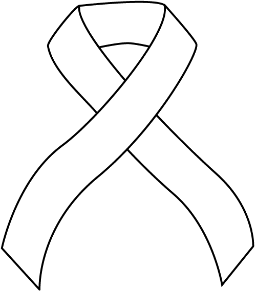 Breast Cancer Ribbon Coloring Sheet