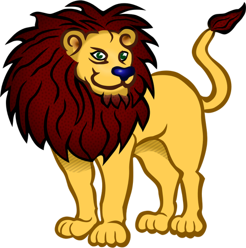 176 singa clipart gratis | Domain publik vektor