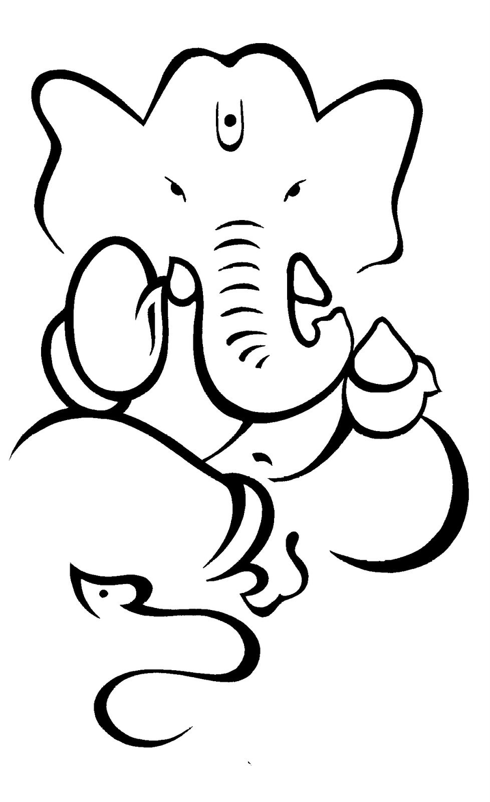 How to Draw Lord Ganesha - YouTube