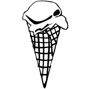 Ice Cream Cones Ff Menu clip art - Polyvore
