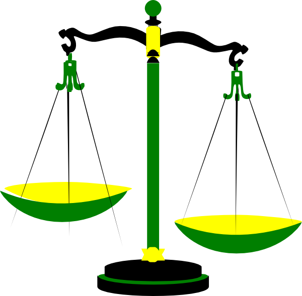 free clipart images scales of justice - photo #22