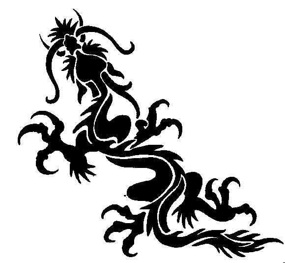 dragon black and white pictures - gorgroos