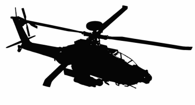 Apache Military Helicopter Vector - Transportation Vectors - Free ...