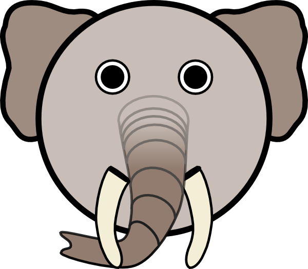 Elephant Head Clipart - Clipartion.com